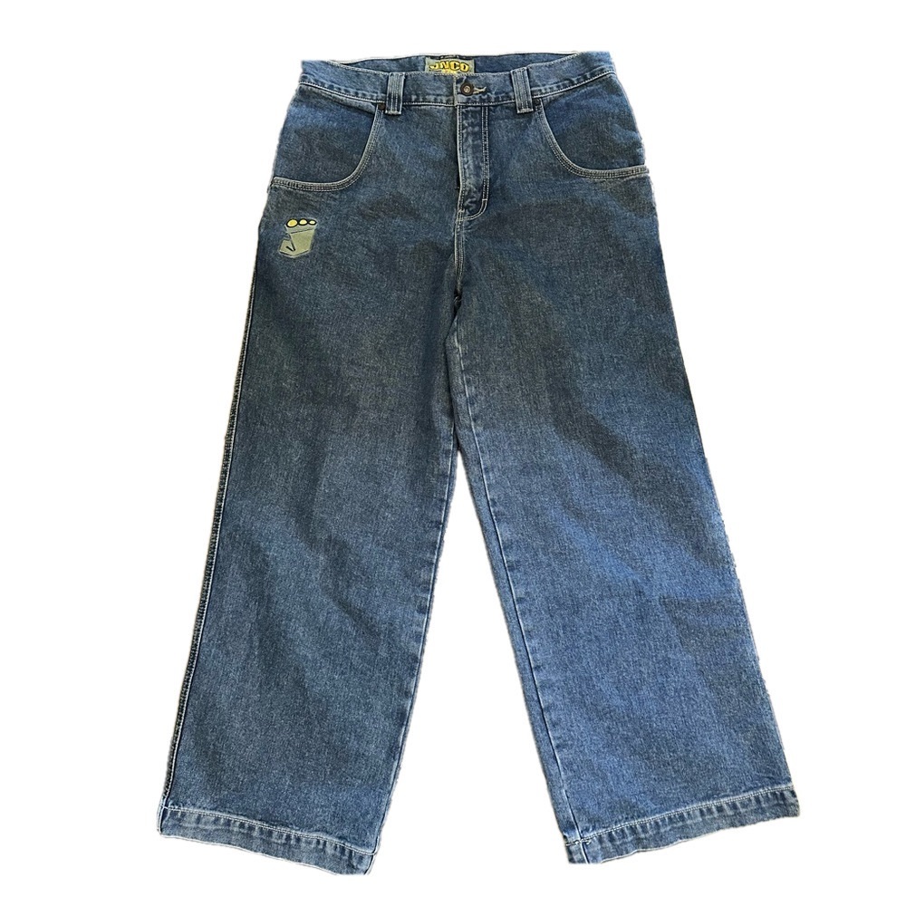 JNCO "Smoke Stack" Y2K Baggy Wide Leg
Skater Jeans